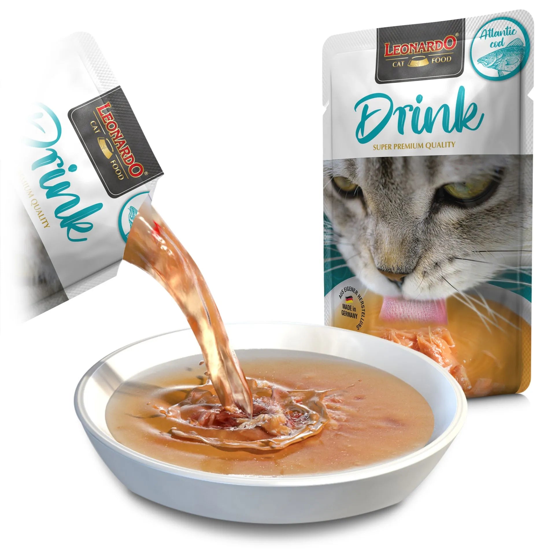 Leonardo Drink Atlantic Cod 40g, 20kpl/laatikko — 2