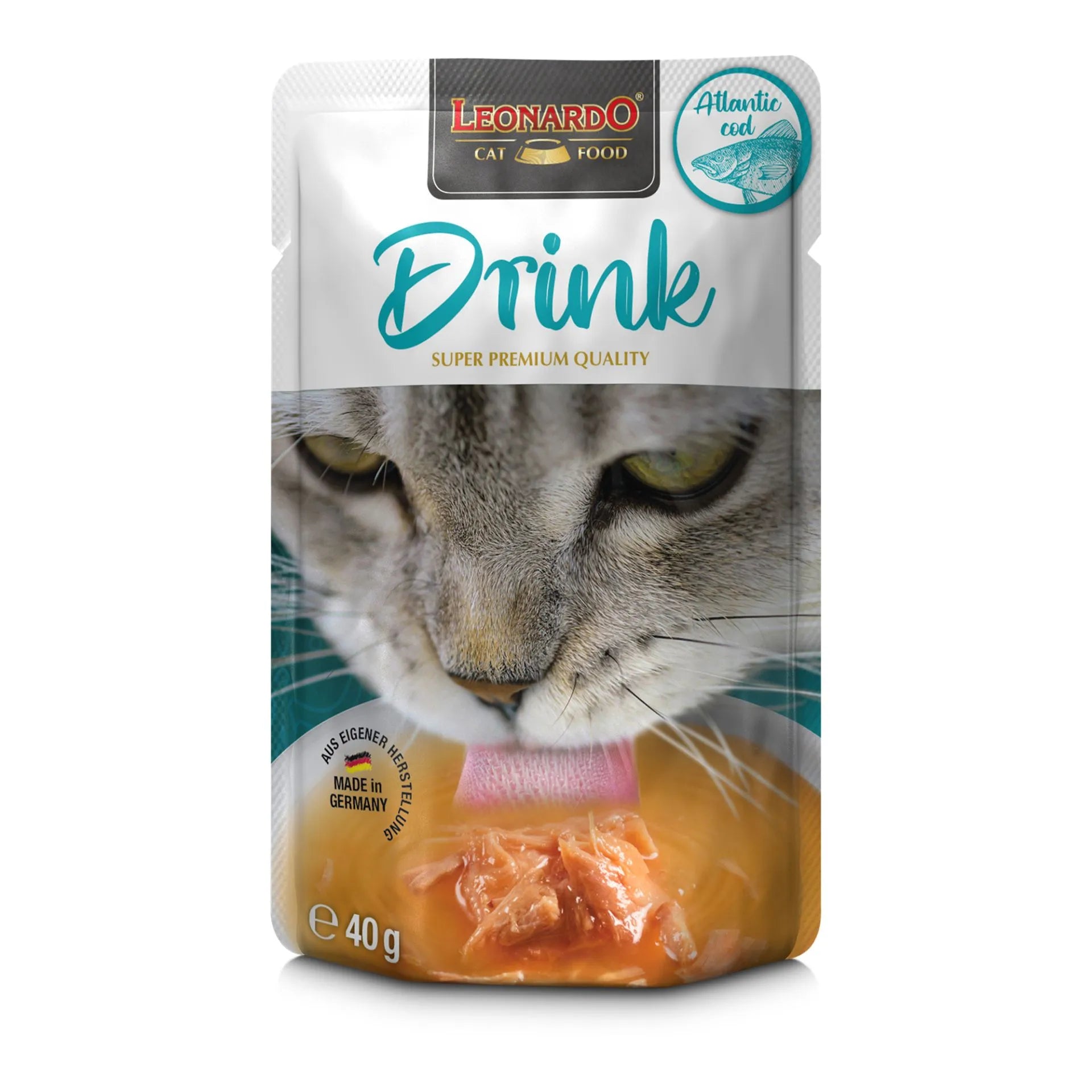 Leonardo Drink Atlantic Cod 40g, 20kpl/laatikko — 3