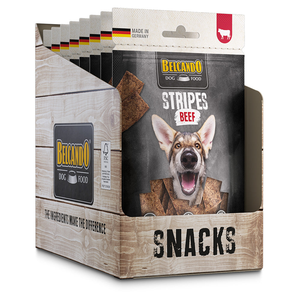Belcando Snacks Stripes BEEF 70g — 3