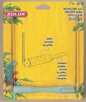 Zolux Bird kynsiä huoltava keinu